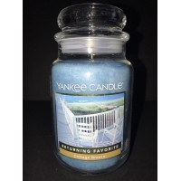 Yankee Candle COTTAGE BREEZE 22 oz Large Jar Candle RETURNING FAVORITES 609032478940  263604688032